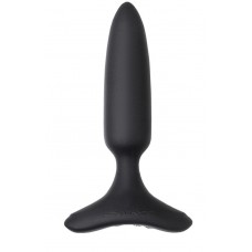 Черная анальная вибропробка HUSH 2 Size S - 12,1 см.