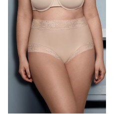 Трусики-слипы с высокой линией талии Soft lace