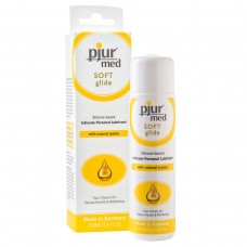 Силиконовый лубрикант с жожоба pjur MED Soft glide - 100 мл.