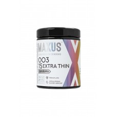 Экстремально тонкие презервативы MAXUS 003 Extra Thin - 15 шт.