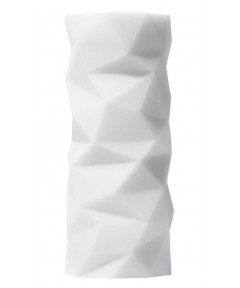 Белый 3D мастурбатор POLYGON
