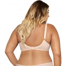 Комфортный бюстгальтер plus size на косточках с боковыми поддержками