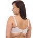 Однотонный бюстгальтер на косточках с чашками из микрофибры