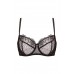 Бюстгальтер Pamela с мягкими сетчатыми чашками с вышивкой