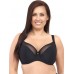Однотонный бюстгальтер на косточках с мягкой чашкой plus size