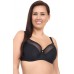 Однотонный бюстгальтер на косточках с мягкой чашкой plus size