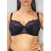 Бюстгальтер на косточках с мягкими чашками plus size и кружевом