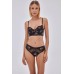 Бюстгальтер с мягкими чашечками и широким поясом Boudoir