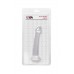 Прозрачный фаллоимитатор Jelly Dildo S - 15,5 см.