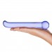 Гладкий стеклянный стимулятор G-Spot Tickler - 17 см.