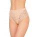 Высокие хлопковые трусики с кружевом Lace Cotton Band
