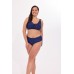Пляжный бюстгальтер со шнуровкой