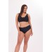 Пляжный бюстгальтер со шнуровкой