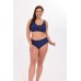 Пляжный бюстгальтер со шнуровкой