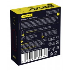 Ароматизированные презервативы Ganzo Juice - 3 шт.