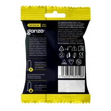 Ультратонкие презервативы Ganzo Ultra thin в мягкой упаковке - 3 шт.