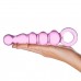 Розовый анальный жезл Quintessence Anal Slider - 19 см.