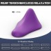 Фиолетовый треугольный вибромассажер Triangle Muscle Massager