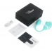 Мятный вакуумный вибростимулятор Tadpole Vibrating Dual Stimulation с виброхвостиком