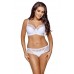 Бюстгальтер с полусшивными чашками с изысканным кружевом