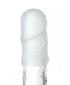 Белый мастурбатор A-Toys Pocket Wavy