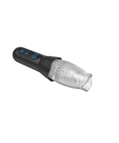 Автоматический мастурбатор Oral Sex Masturbator с функциями ротации, вибрации и фрикций